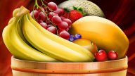 fruit basket 3d