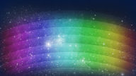 rainbow wavy background lines dots glitter