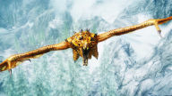 dragon flying hd desktop background
