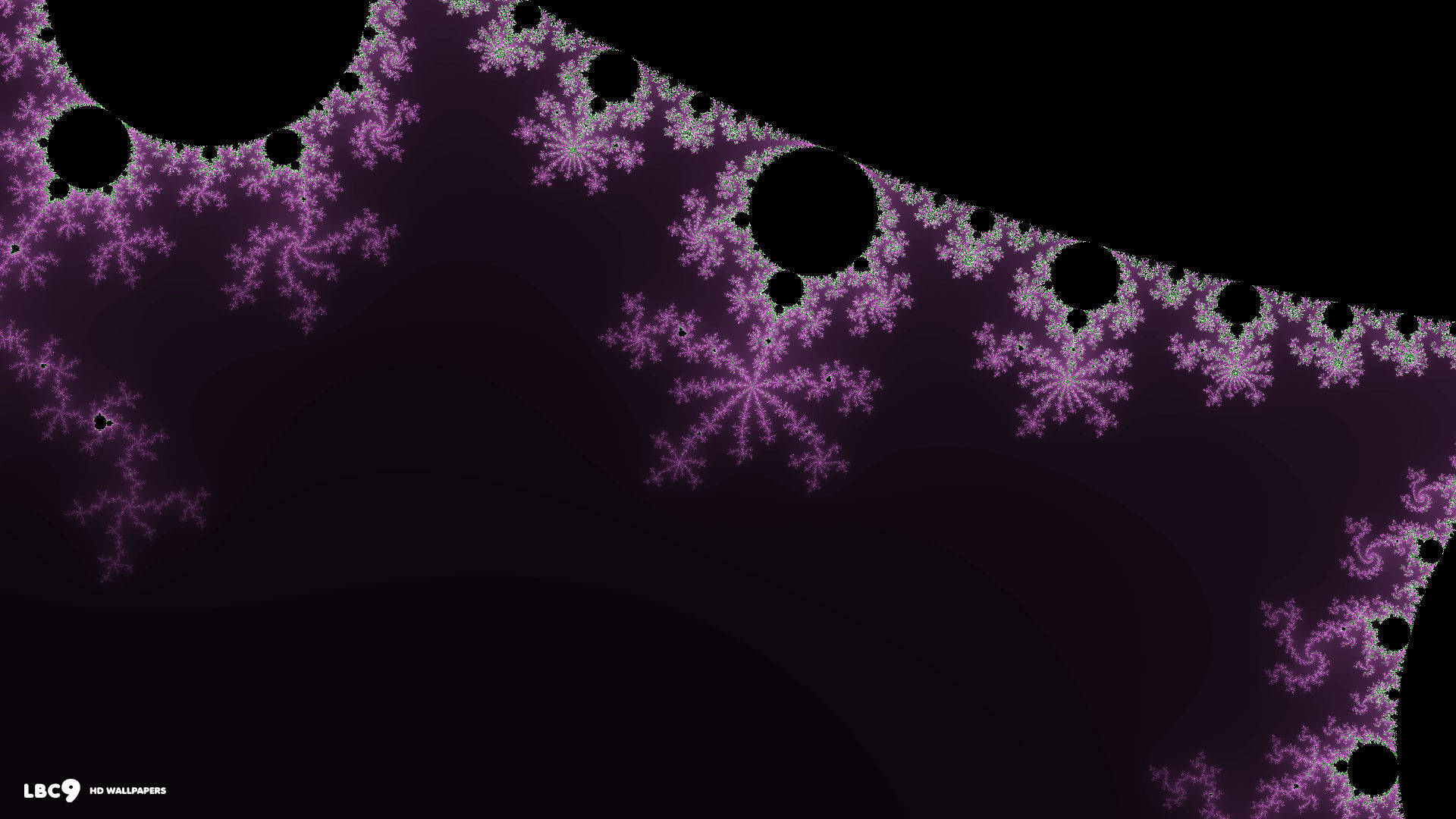 dark pink mandelbrot set 1920x1080