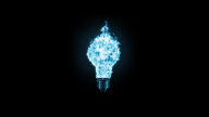 burning blue light bulb 1920x1080 hd wallpaper