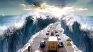 photo manipulation wallpaper moses road 1920x1080