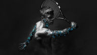 tennis player photo manipulation hd