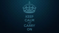 keep calm and carry on simple wall 1080p