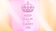 keep calm and carry on soft colours hd wallpaper