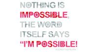 nothing is impossible widescreen