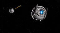 outer space portal 2 desktop 1920x1080 wallpaper