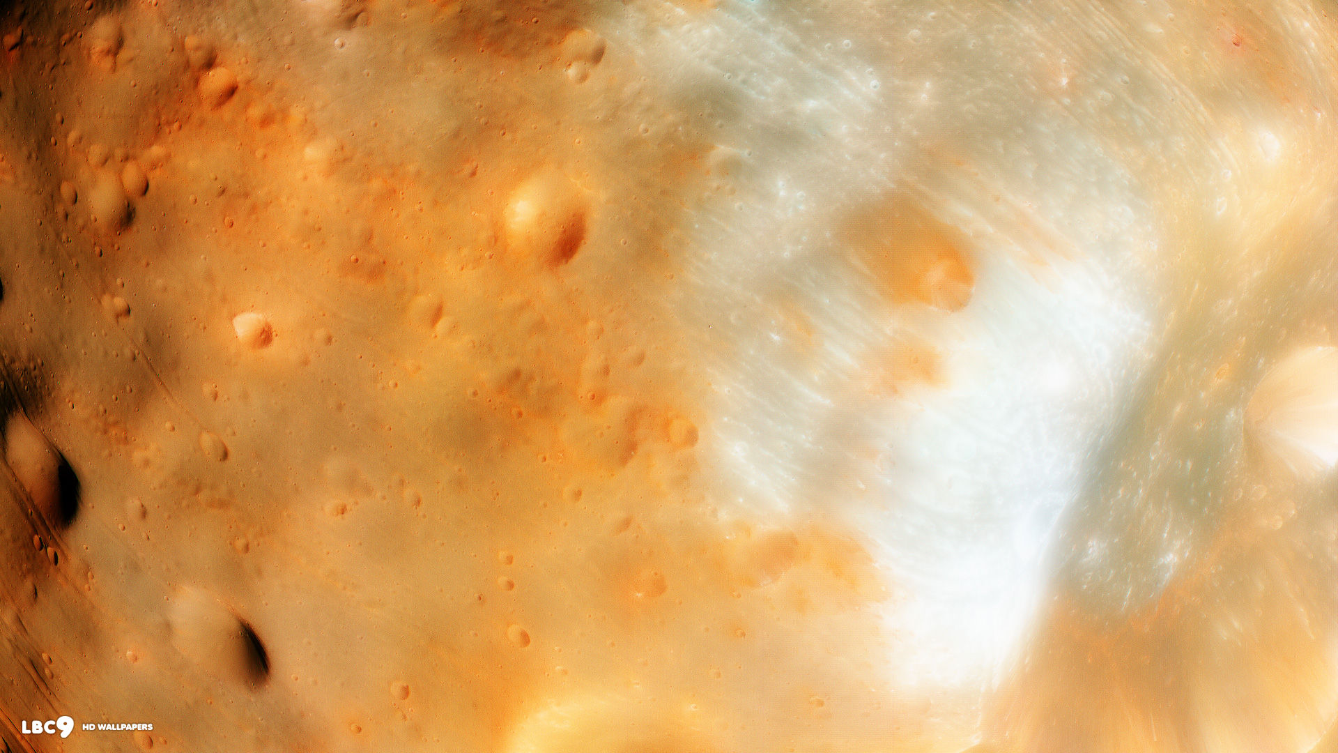 martian moon phobos surface