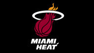 miami heat logo black background hd wallpaper