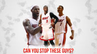 miami heat the big three wallpaper
