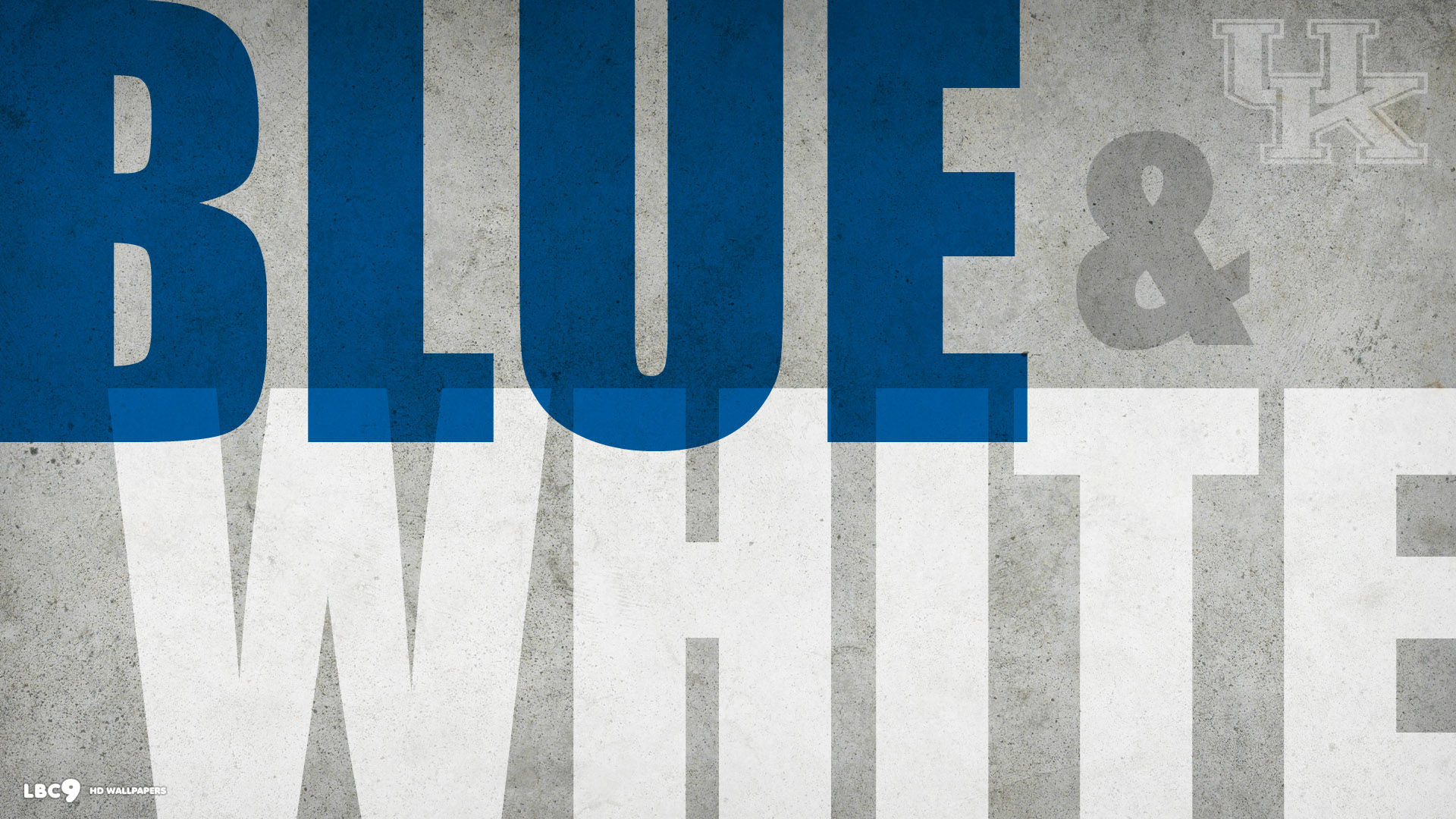 blue white uk letters