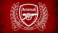 arsenal fc logo background hd wallpaper