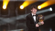 messi lionel winning the golden ball