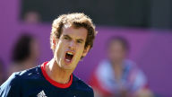 andy murray shouting