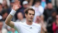 scottish professional tennis player murray celebrating