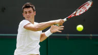 tomic returns the ball 1920x1080