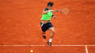 ferrer on clay roland garros desktop background