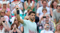 grigor dimitrov celebrating