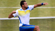 jo wilfried tsonga celebrating hd wallpaper