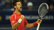 djokovic shouting