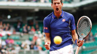 novak djokovic paris screaming