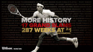 wilson atp stats roger federer
