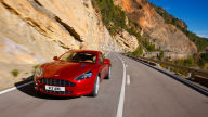 aston martin rapide magma red 2009