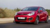 kia rio 5door red 2011
